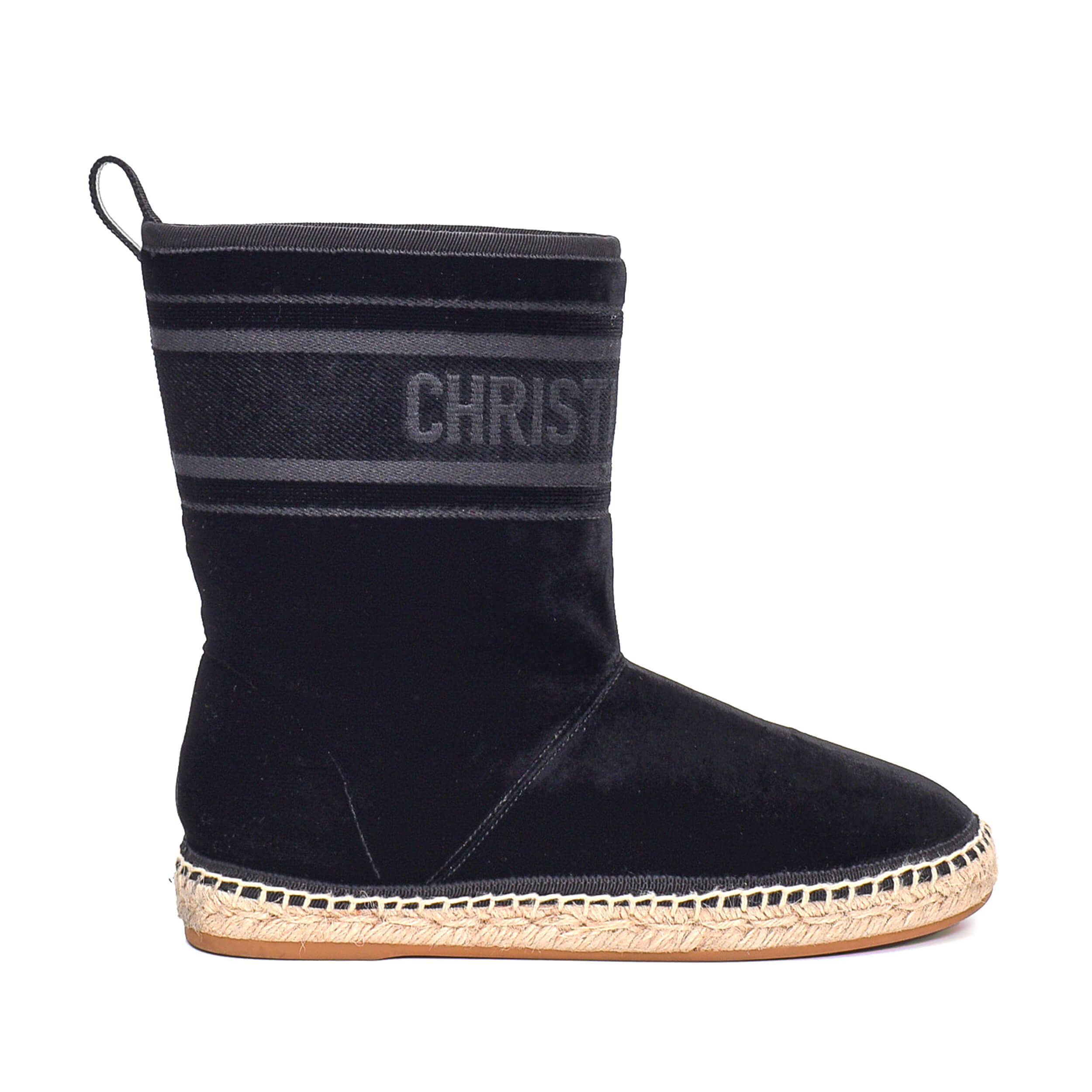 Christian Dior - Black Velvet  Chez Moi Boots